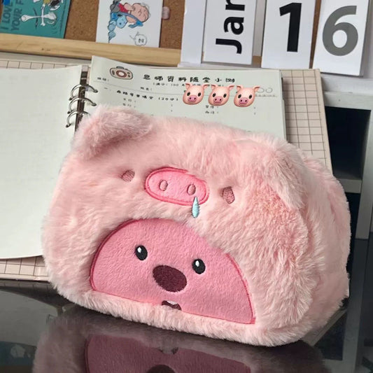 BEAR PLUSH PENCIL CASES
