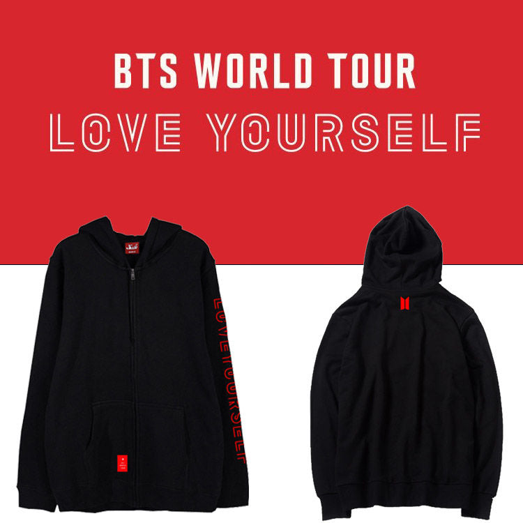 BTS WORLD TOUR LOVE YOURSELF HOODIE