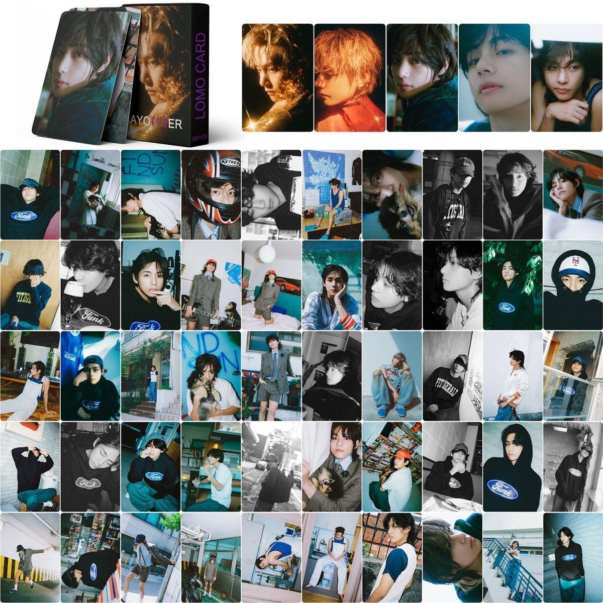 PHOTOCARDS V LAYOVER 55 PCS