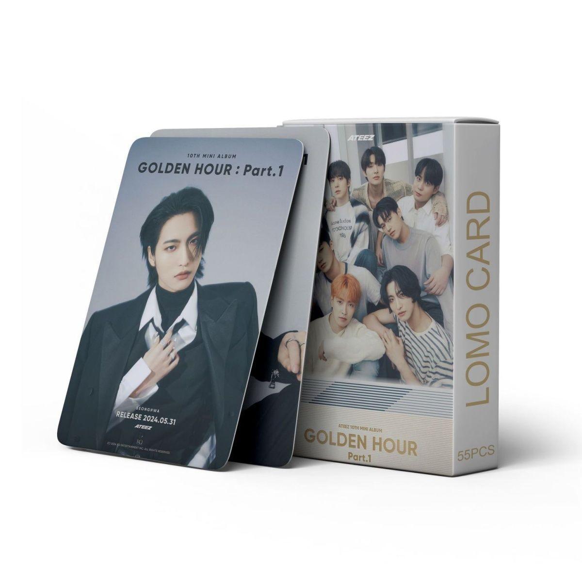 PHOTOCARDS ATEEZ GOLDEN HOUR Part. 1 55 pcs