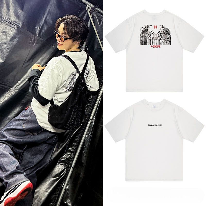 JHOPE HOPE ON THE STAGE TOUR 100% COTTON T-SHIRTS (various models)