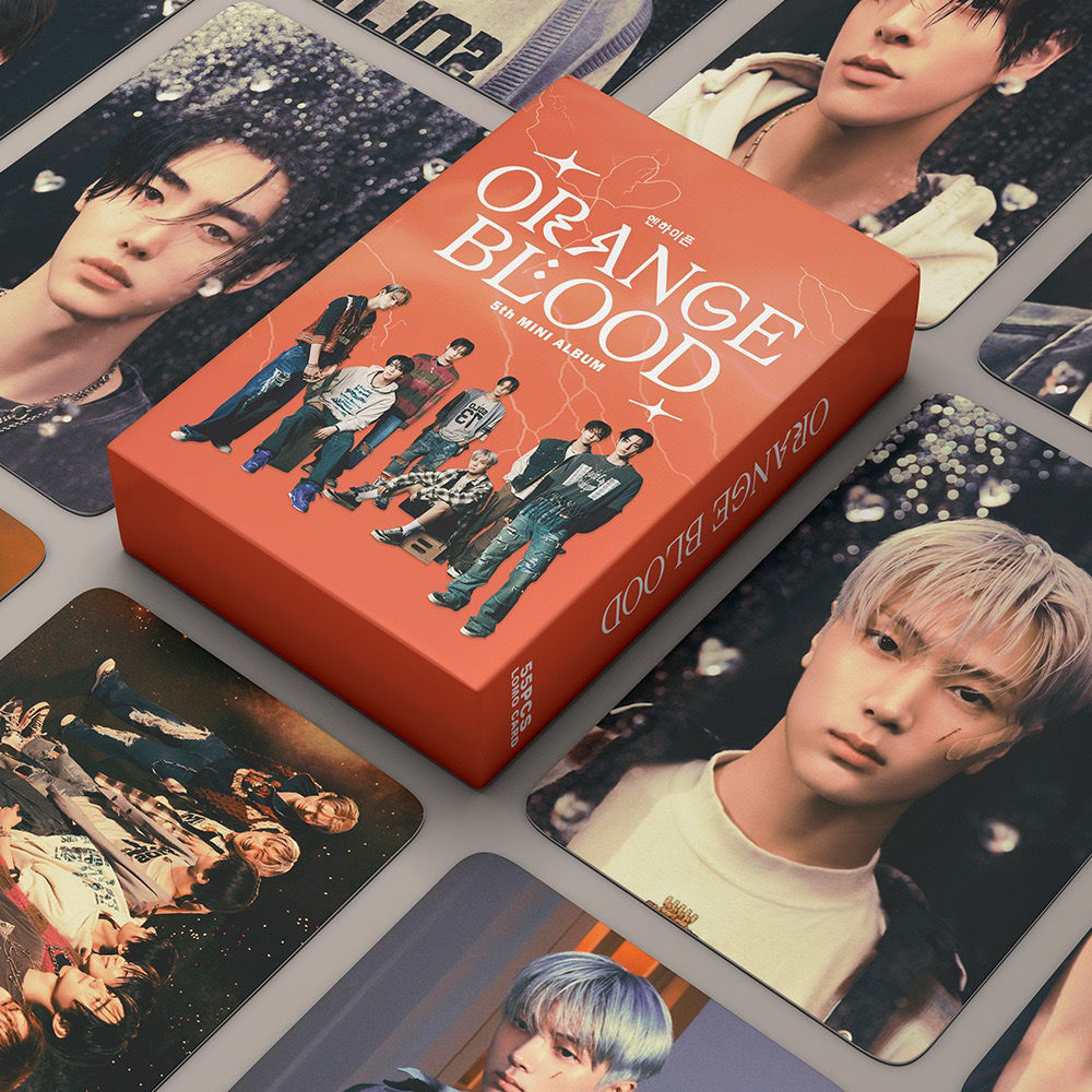 PHOTOCARDS ENHYPEN ORANGE BLOOD 55 PCS