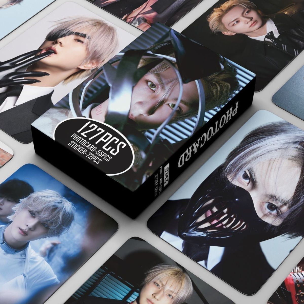 PHOTOCARDS ENHYPEN 127 PCS (55 Photocards + 72 Stickers)