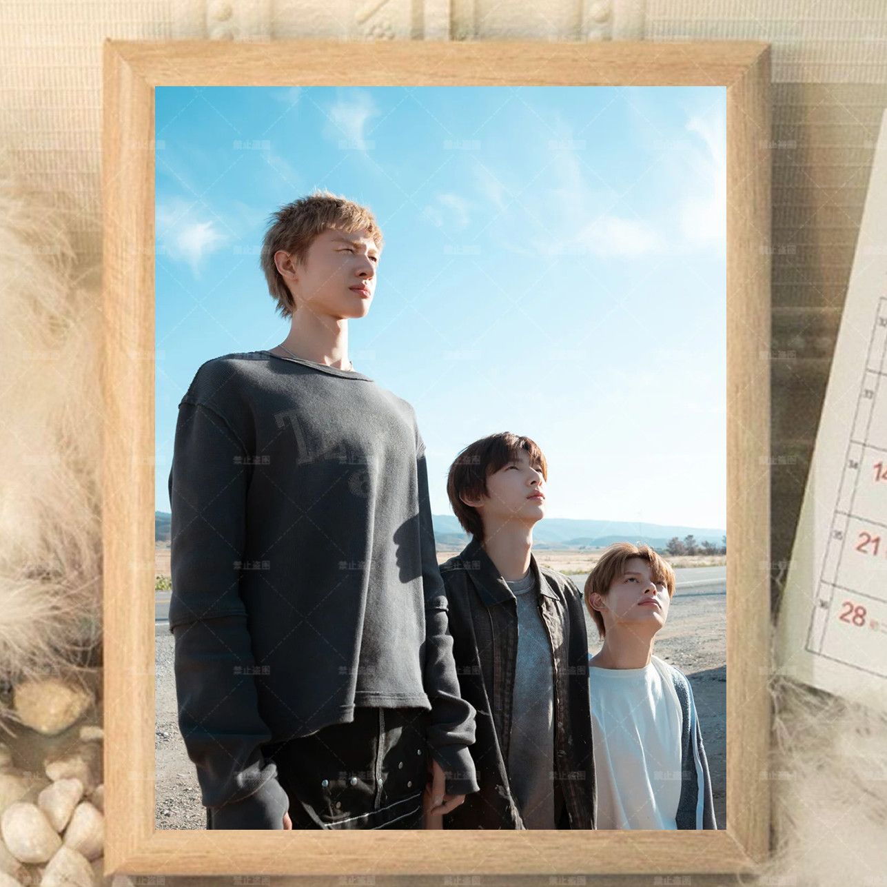 CORTIS DECORATIVE FRAME - VARIOUS SIZES AND IMAGES