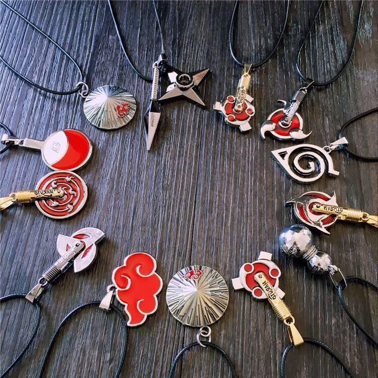 NARUTO MERCH NECKLACES - VARIOUS OPTIONS!