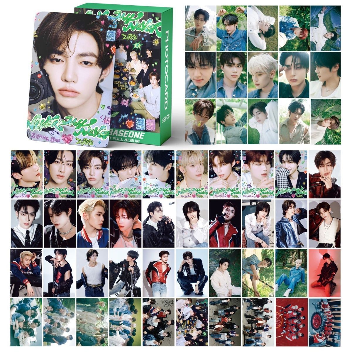 ZB1 ZEROBASEONE PHOTOCARDS 55 PCS
