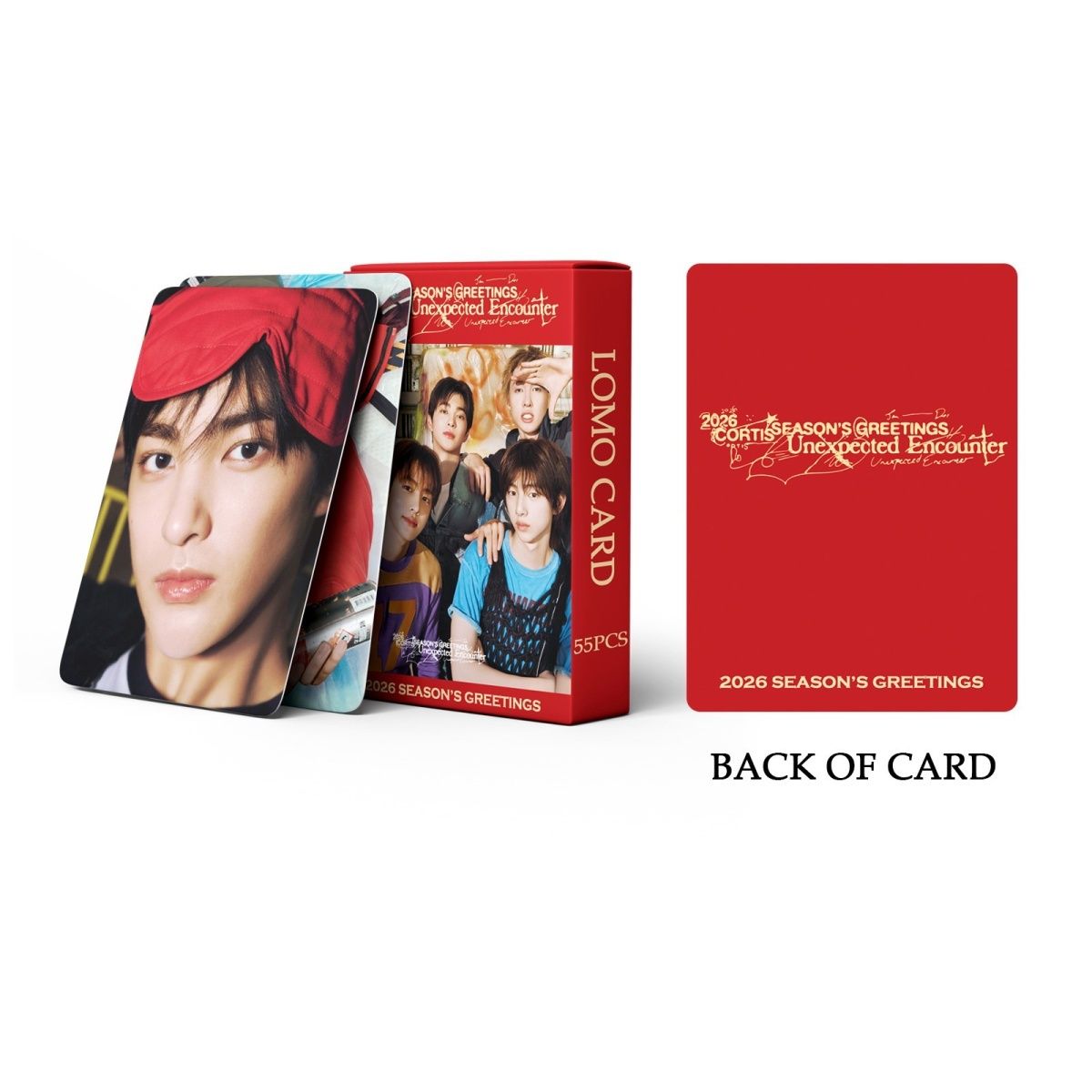 CORTIS PHOTOCARDS 2026 SEASON'S GREETINGS 55 PCS