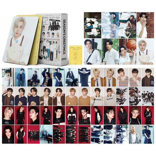 PHOTOCARDS ENHYPEN 2026 SEASON'S GREETINGS 55 PCS