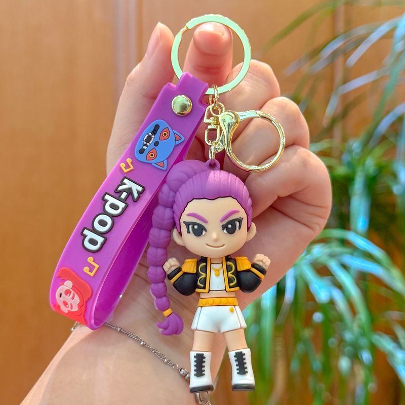 KPOP DEMON HUNTERS HUNTR/X KEYCHAINS