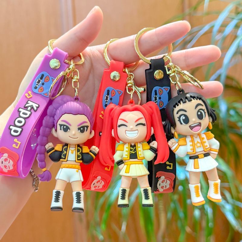 KPOP DEMON HUNTERS HUNTR/X KEYCHAINS
