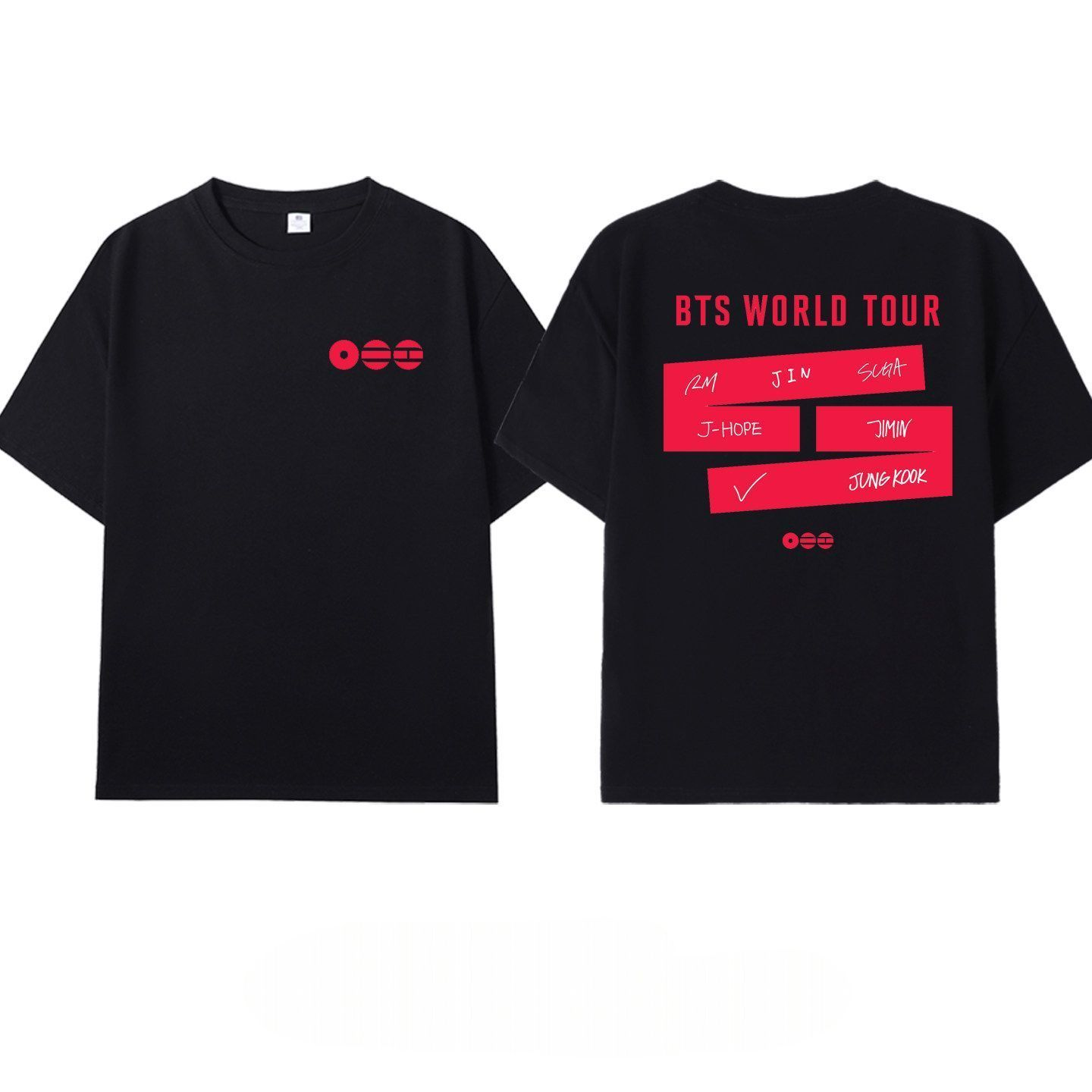 BTS WORLD TOUR 2026 T SHIRTS 100% COTTON