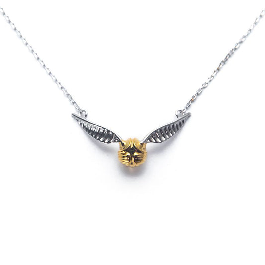 Harry Potter Golden Snitch Necklace 925 Silver