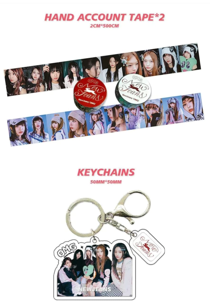NEWJEANS COLLECTIBLE / GIFT BOX - VARIOUS ITENS