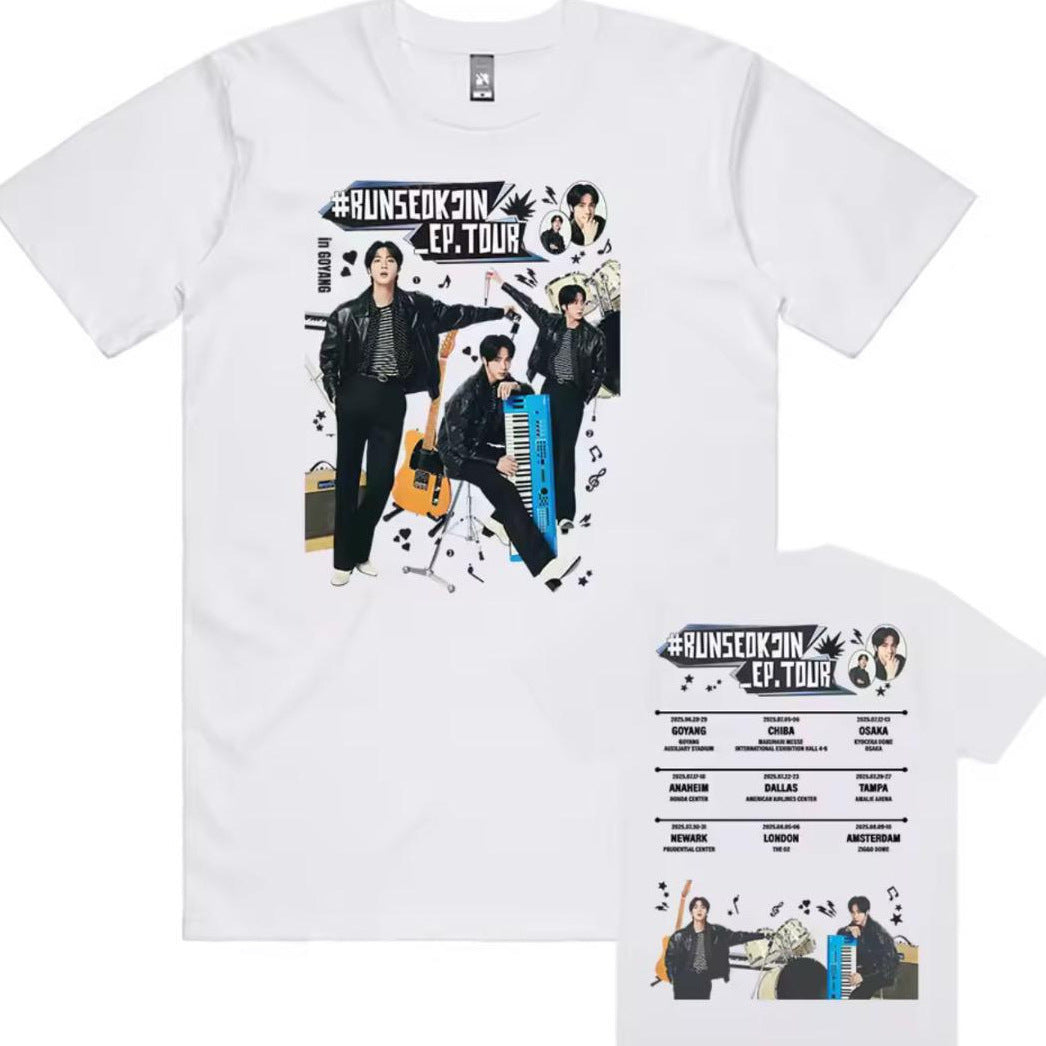 JIN RUNSEOKJIN TOUR T SHIRTS 100% COTTON - SEVERAL OPTIONS!✨