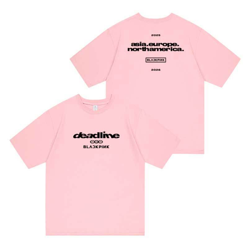 BLACKPINK DEADLINE T-SHIRT/CROPPEDS 100% COTTON