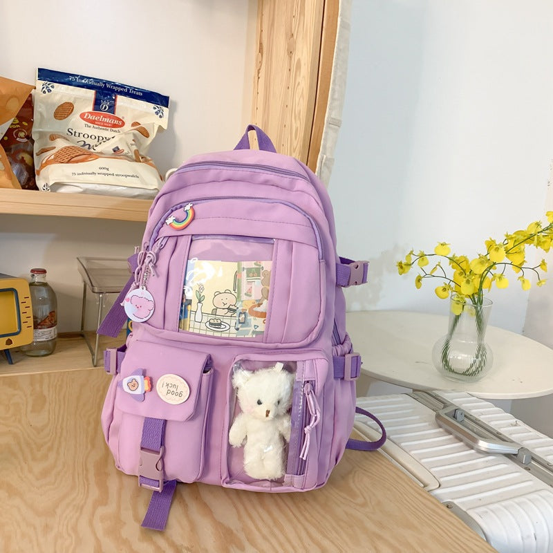 BACKPACK SCHOOL STUDENT - VARIOUS COLORS!✨