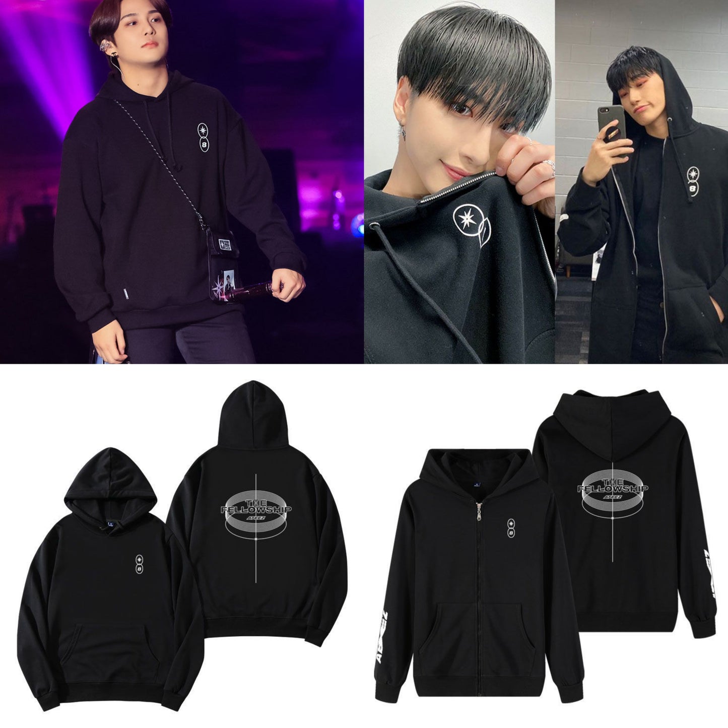ATEEZ MERCH BEGINNING OF THE END HOODIE
