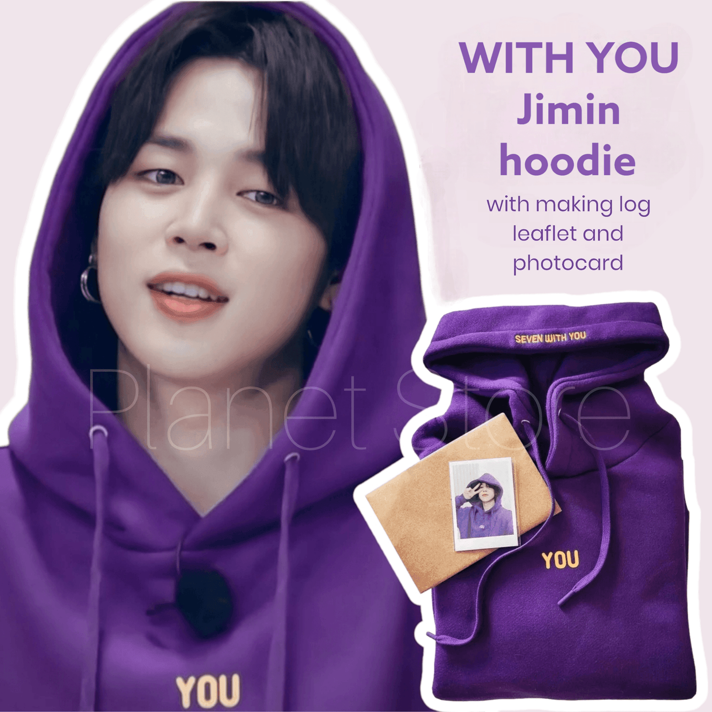 JIMIN SEVEN WITH YOU HOODIE