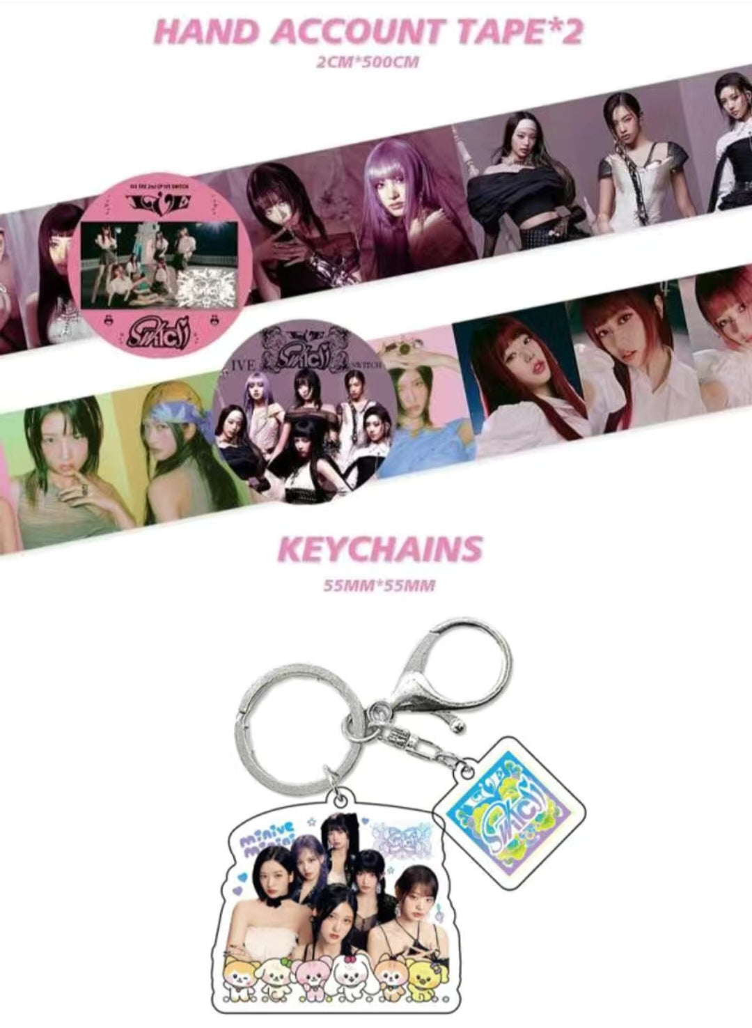 IVE MERCH BOX SWITCH 166 PCS (GIFT BOX WITH SEVERAL ITEMS!✨)