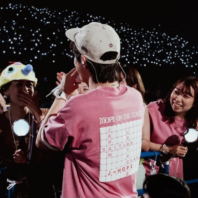 JHOPE HOPE ON THE STAGE TOUR 100% COTTON T-SHIRTS (various models)