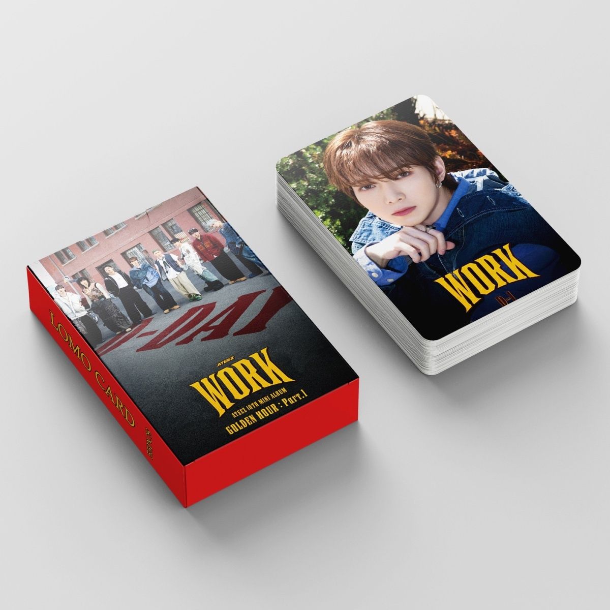 PHOTOCARDS ATEEZ GOLDEN HOUR WORK 55 PCS