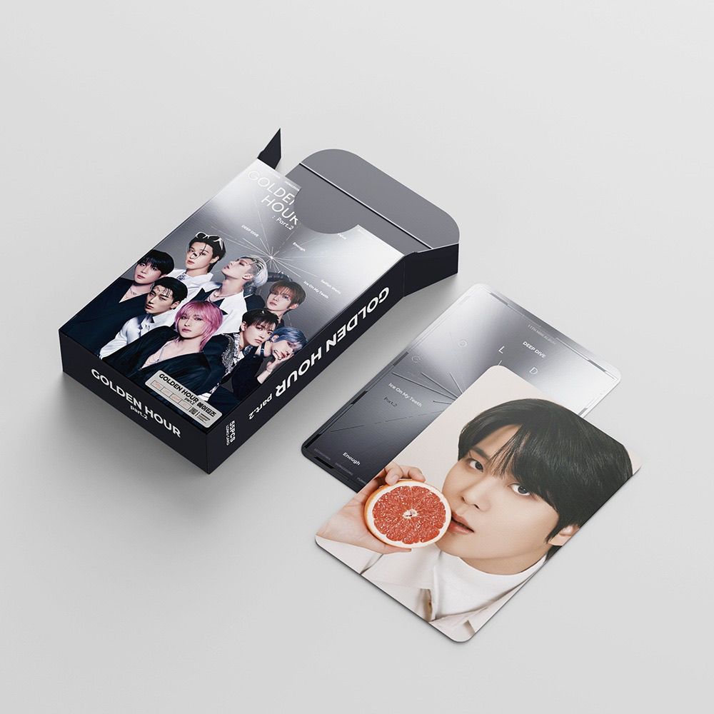 PHOTOCARDS ATEEZ 11th MINI ALBUM GOLDEN HOUR part.2 55 PCS