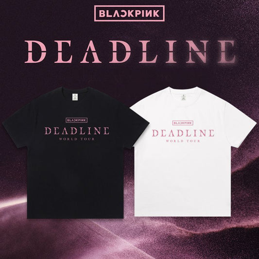 BLACKPINK DEADLINE T-SHIRTS 100% COTTON